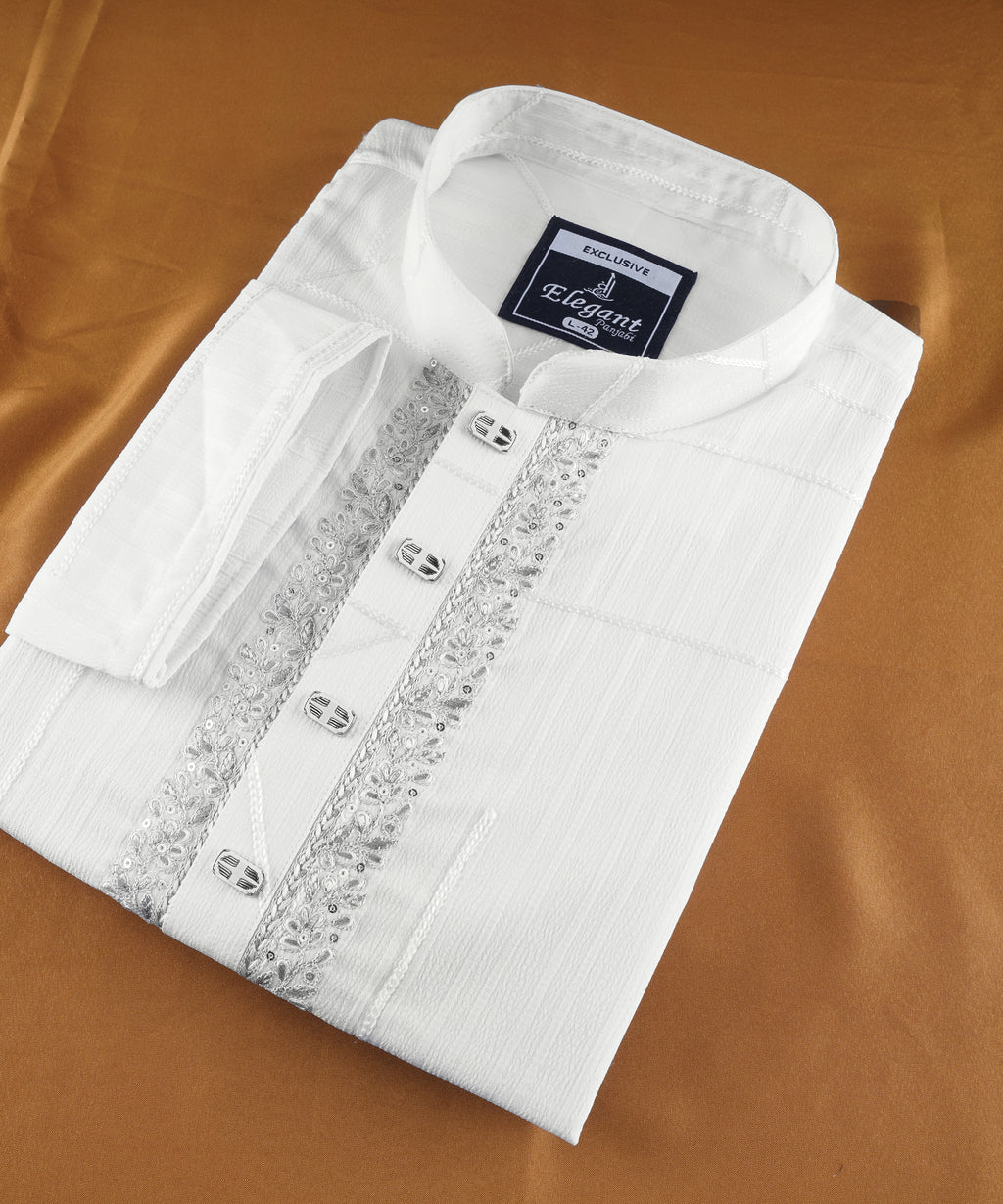 Unravel Classic White Punjabi