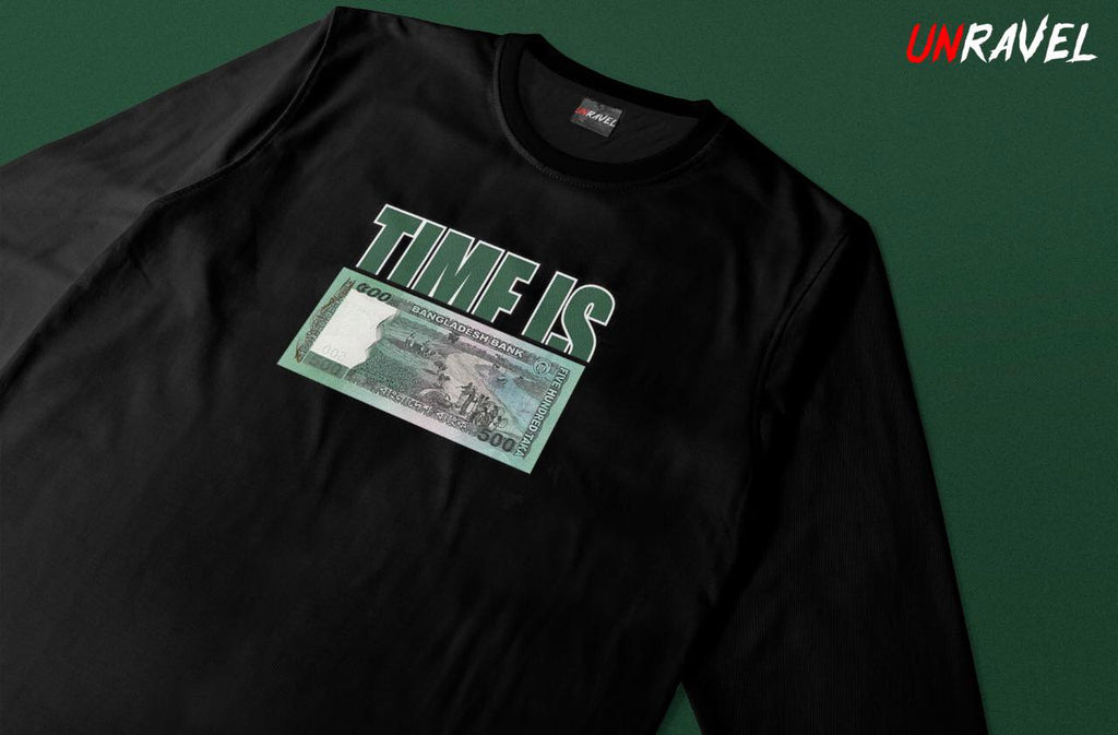 Time is Money | Full Sleeve T-shirt