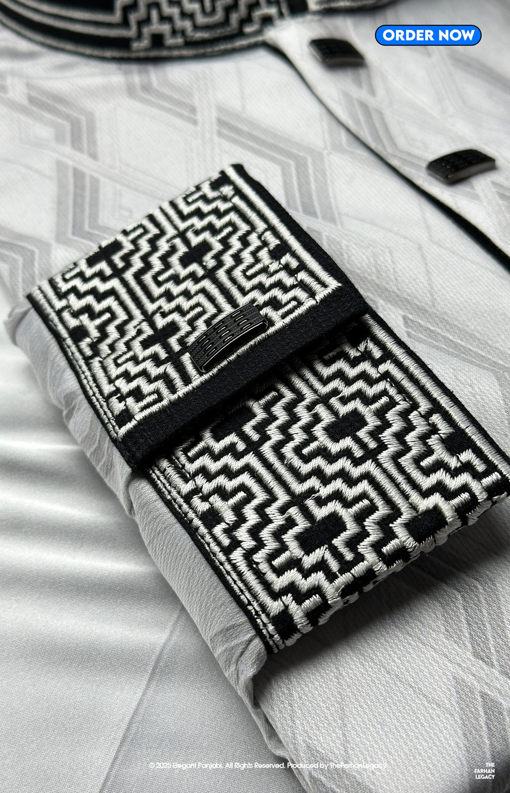 Unravel Monochrome Crest Punjabi - Limited Edition