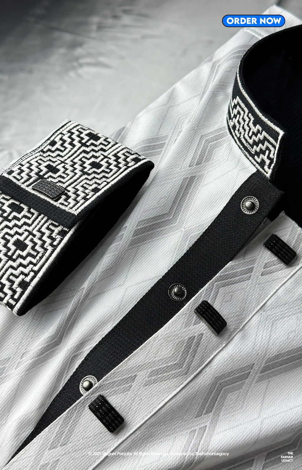 Unravel Monochrome Crest Punjabi - Limited Edition