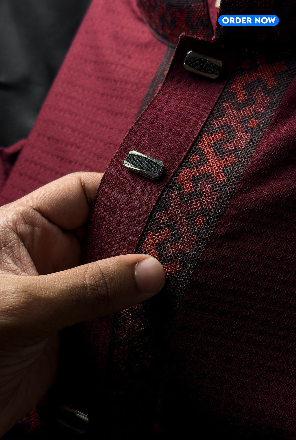 Unravel Maroon Classic Punjabi