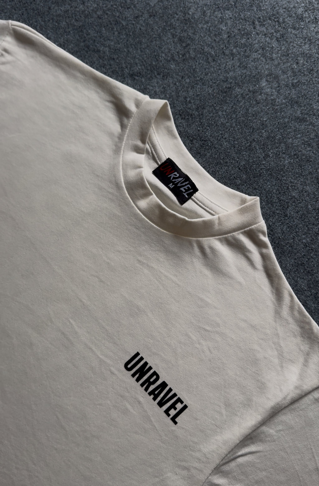 Satoshi Nakamoto | Off White Oversized T-shirt