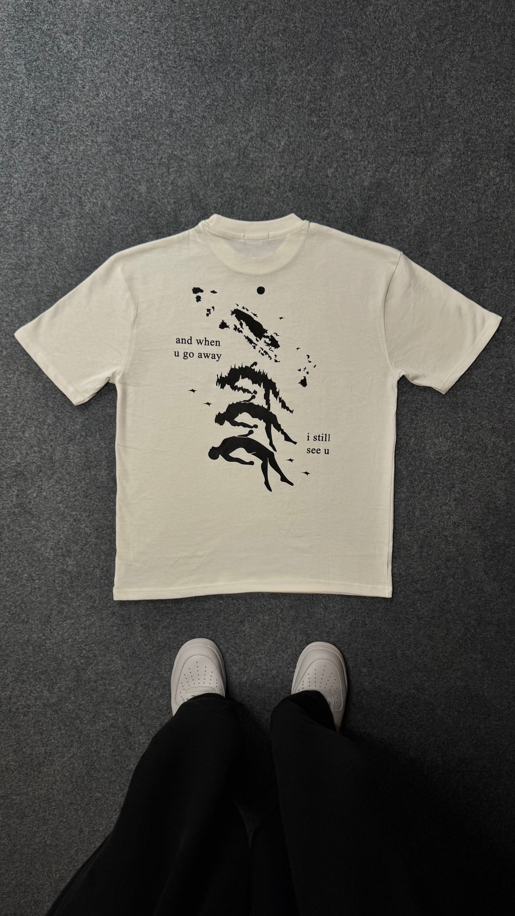 Cigarettes after sex | Off White Oversized T-shirt