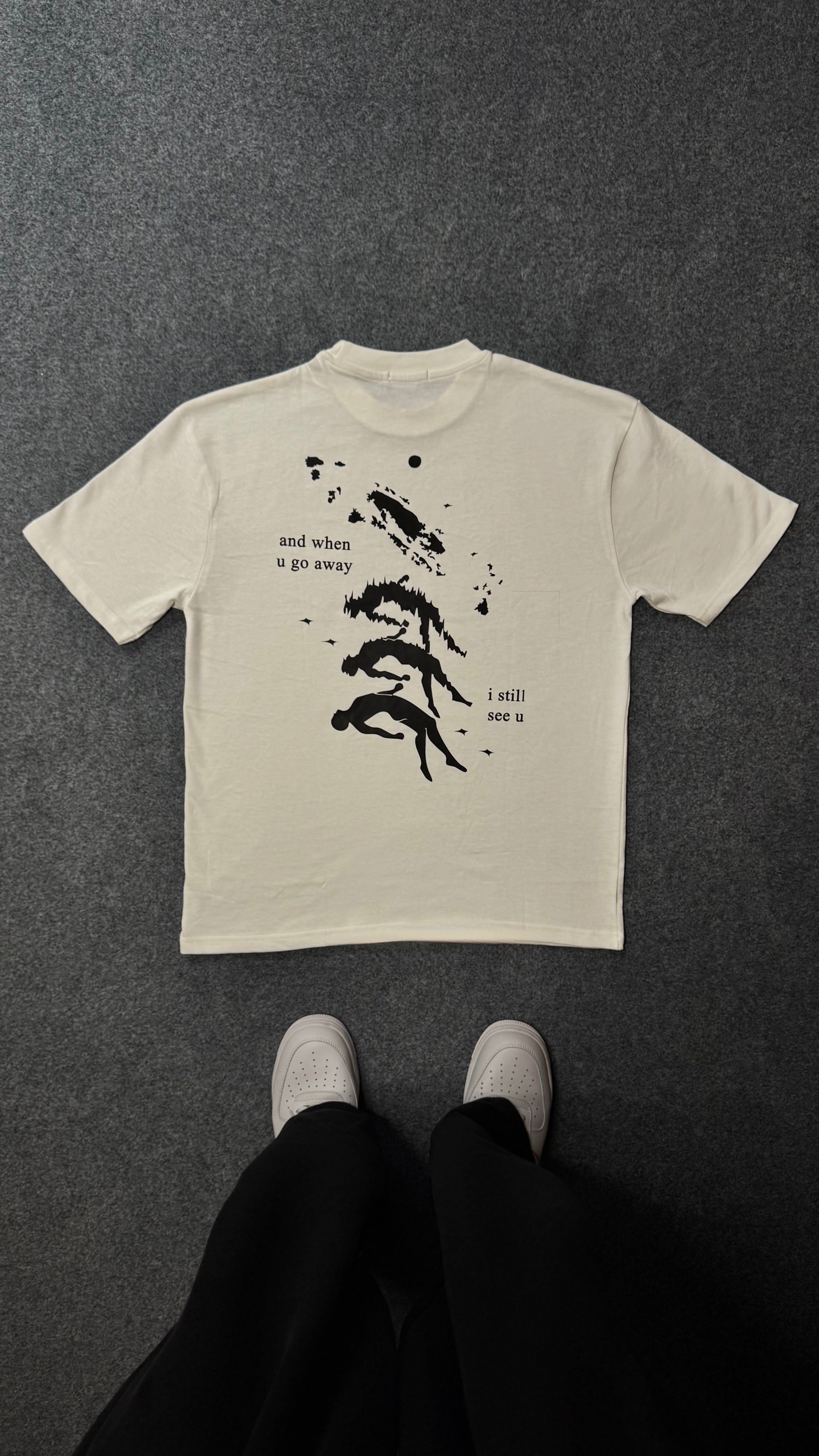 Cigarettes after sex | Off White Oversized T-shirt