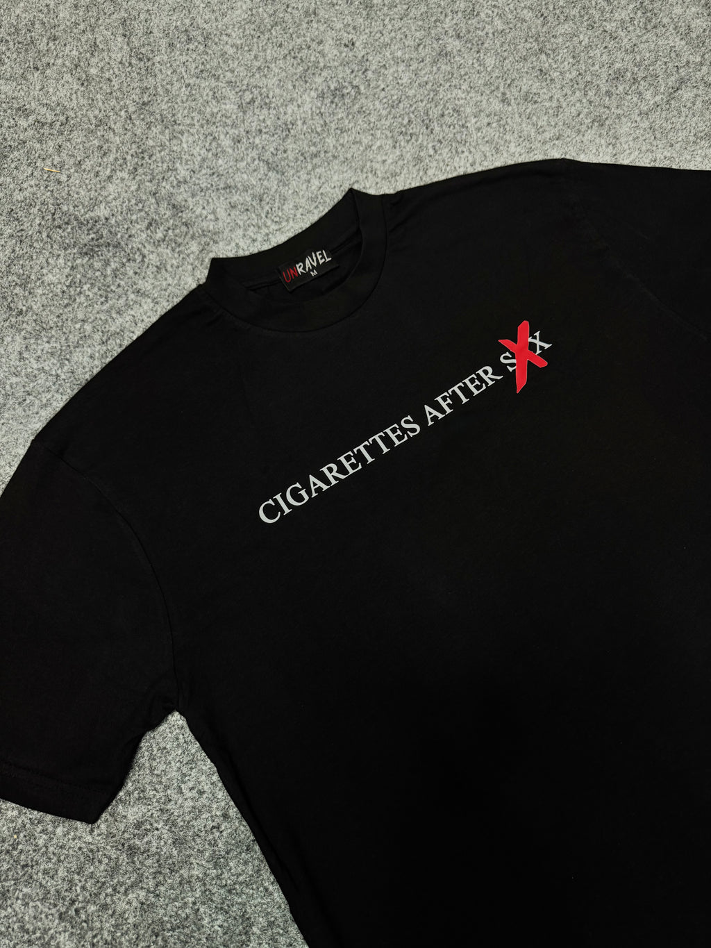 Cigarettes after sex | Black Oversized T-shirt