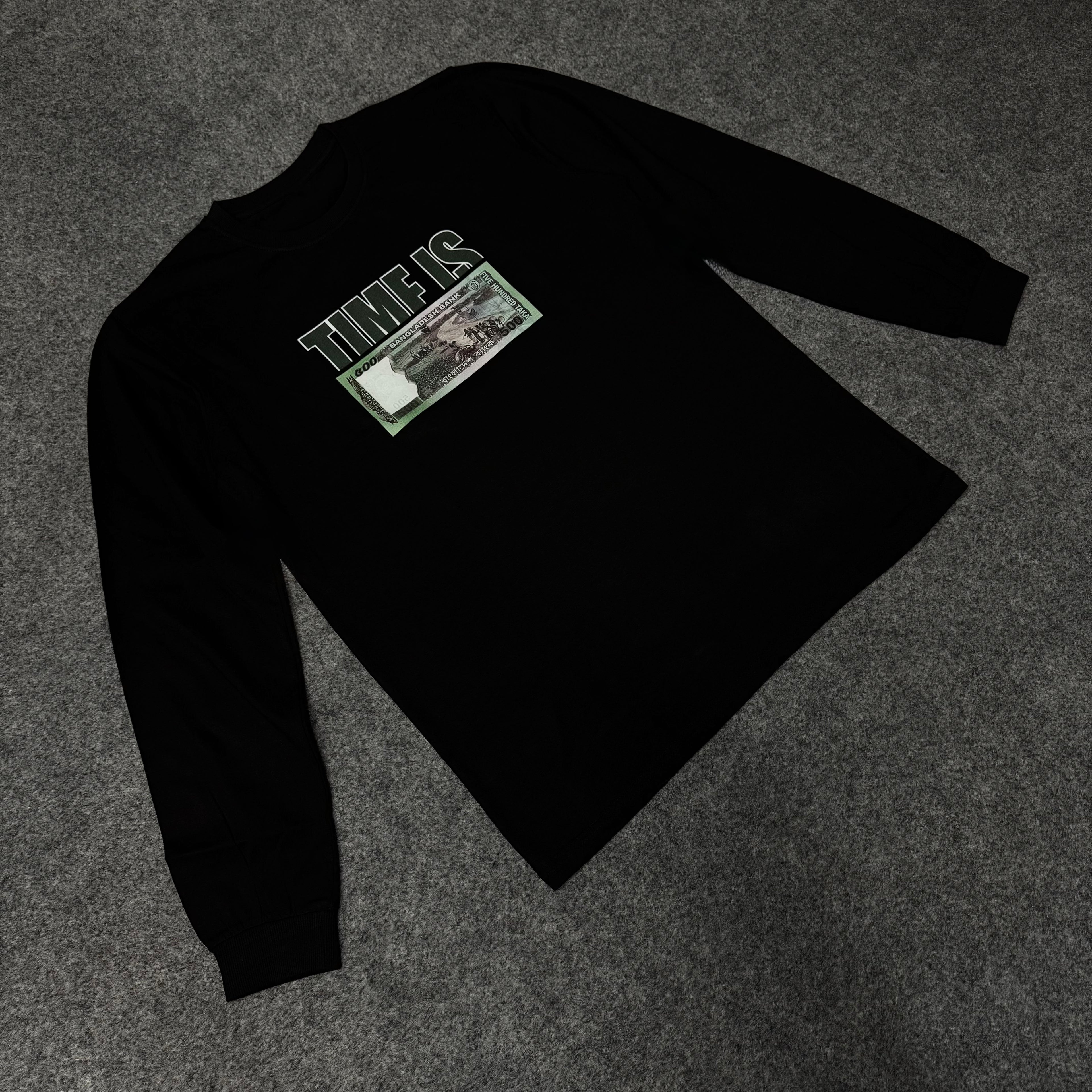 Time is Money | Full Sleeve T-shirt