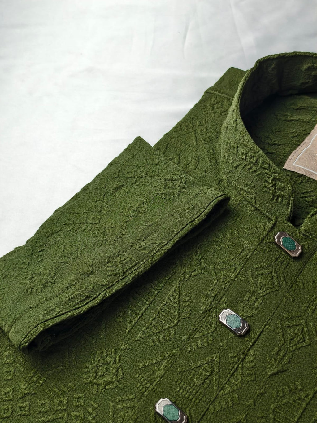 Unravel Olive Weave Punjabi