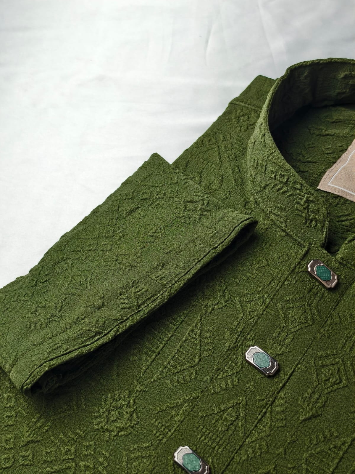 Unravel Olive Weave Punjabi