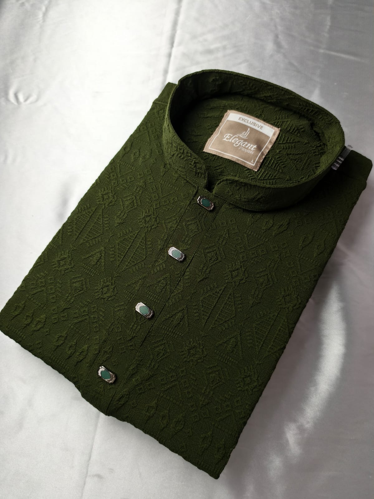 Unravel Olive Weave Punjabi