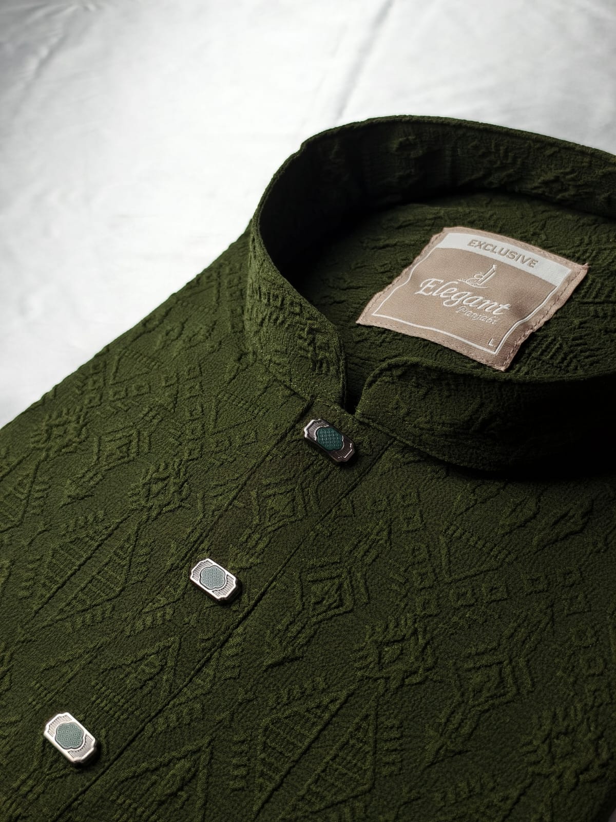 Unravel Olive Weave Punjabi