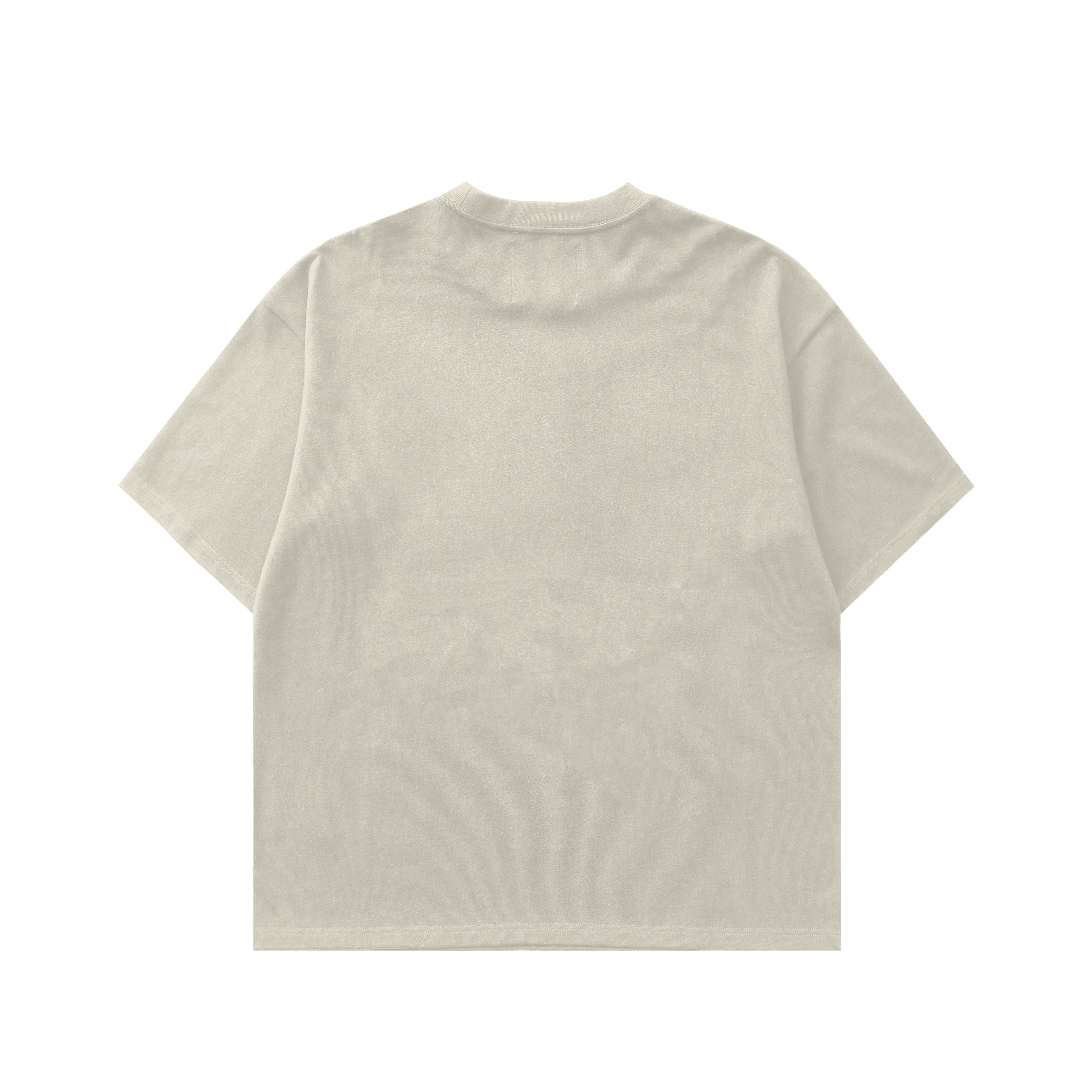 Oversized Solid Tee - Off White