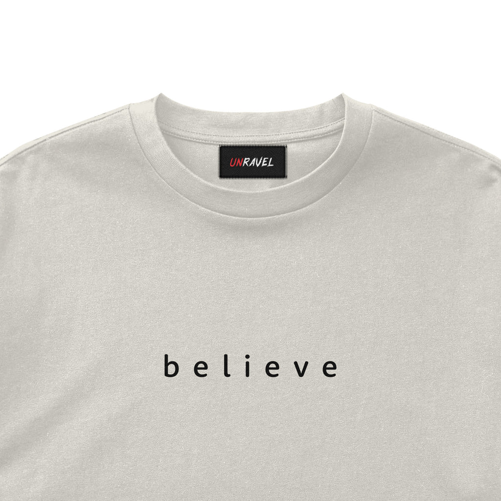 Believe & Freedom | 2 PCS Oversized T-shirt Combo