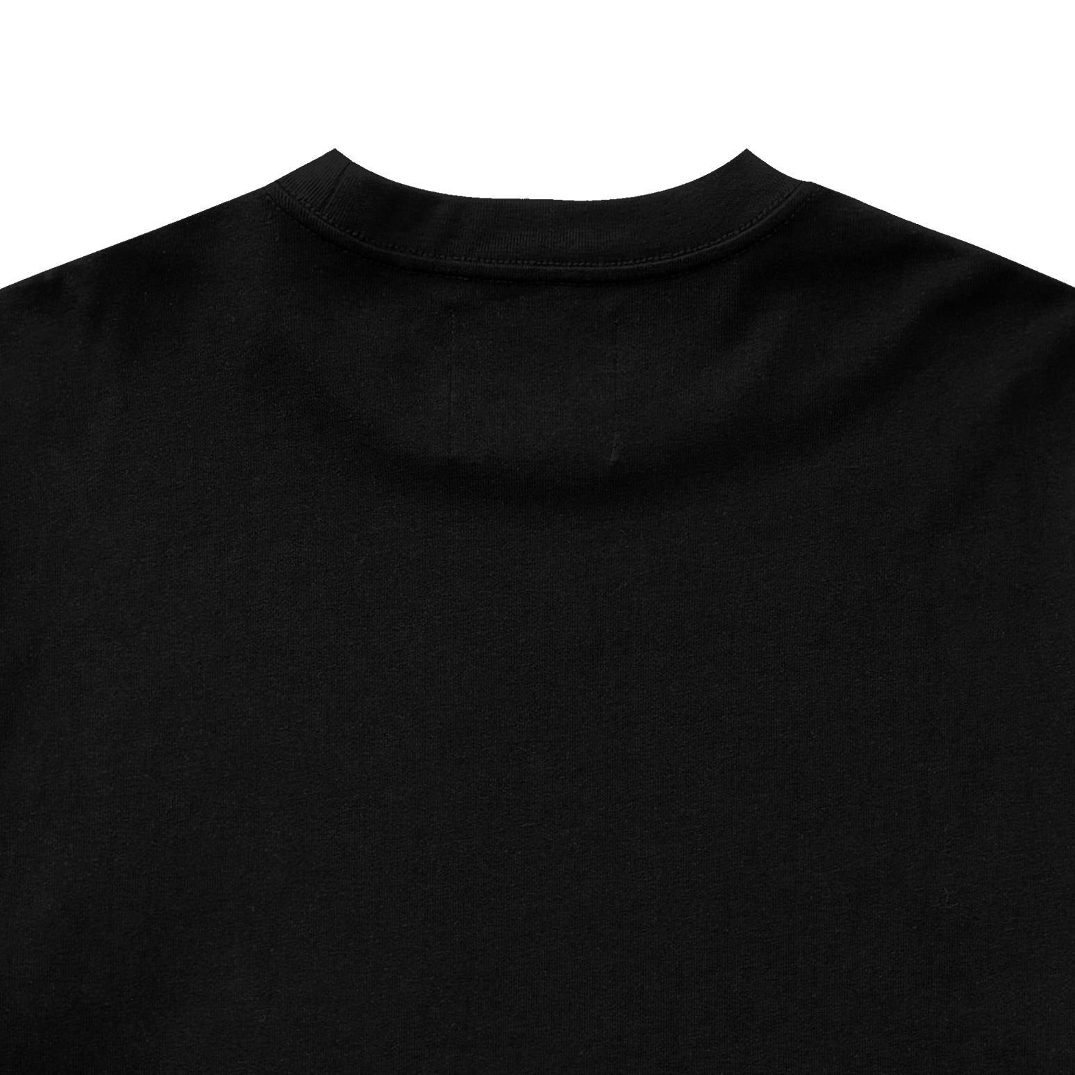 Oversized Solid Tee - Black