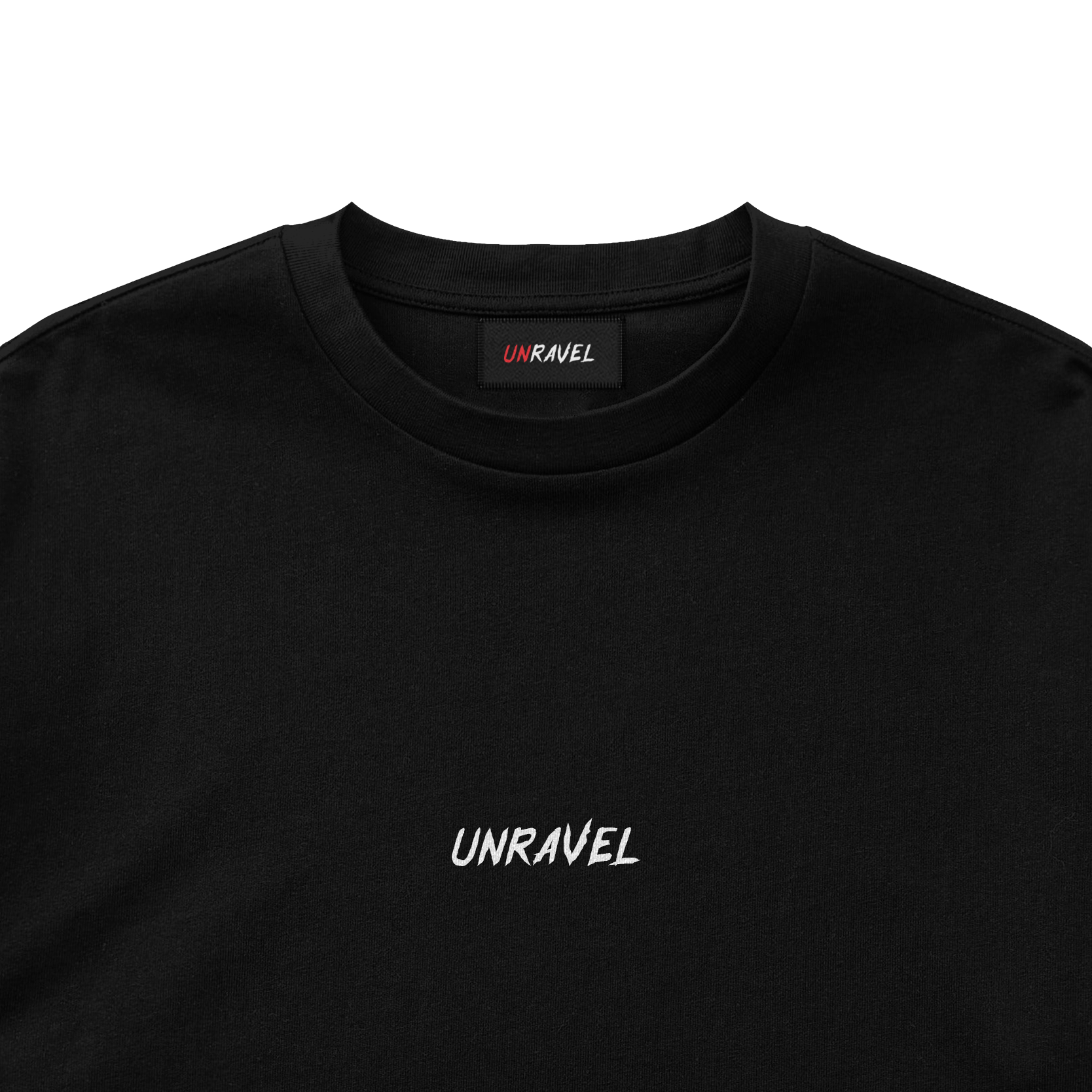 Oversized Solid Tee - Black
