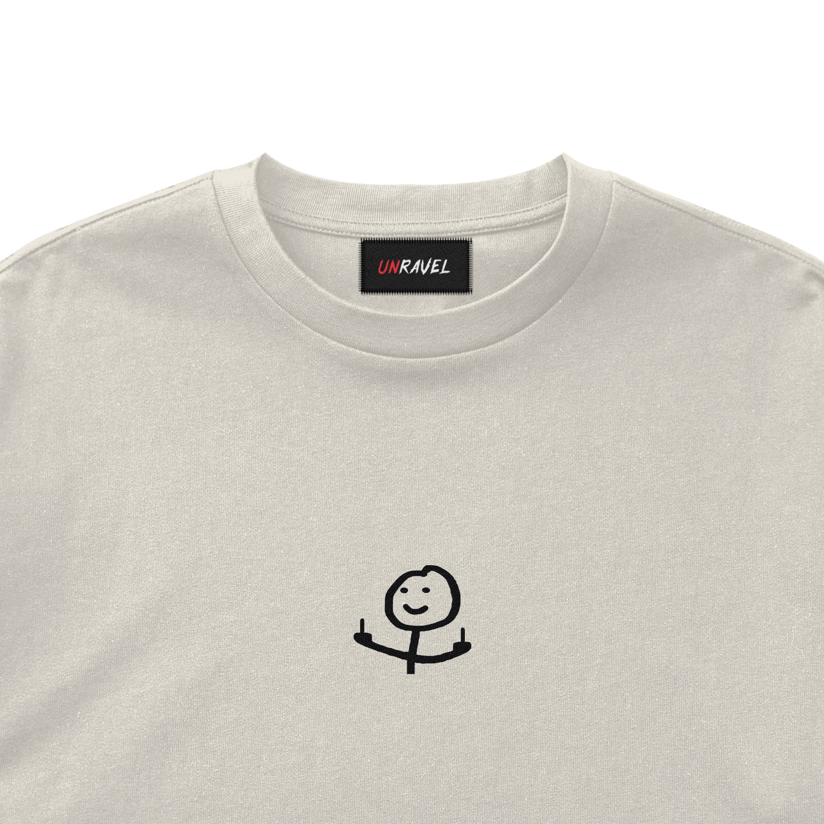 POV: You don't give a F*ck | Limited Edition Off White Oversized T-shirt