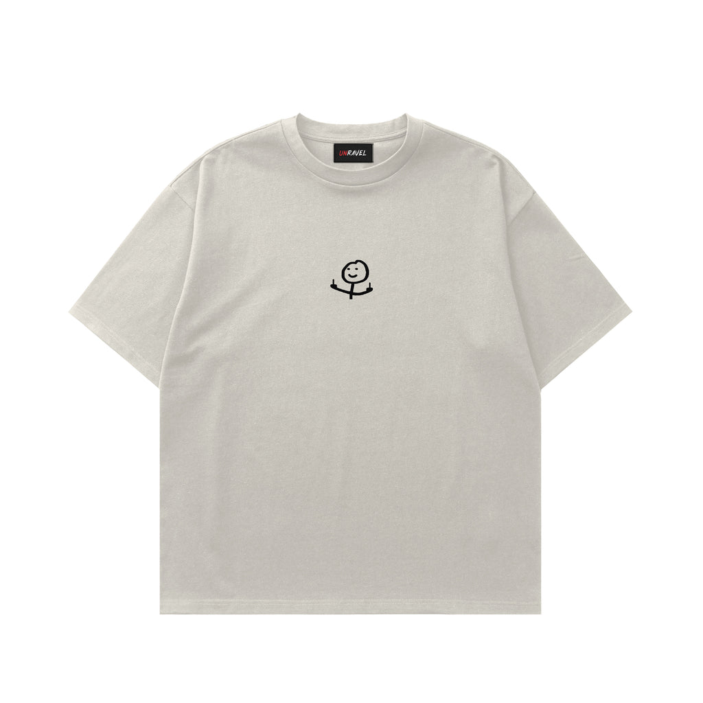 POV: You don't give a F*ck | Limited Edition Off White Oversized T-shirt